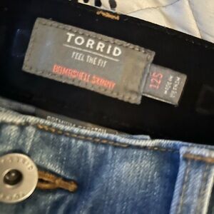 Torrid Distressed Blue Women's Jeans